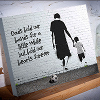 Load image into Gallery viewer, Father&#39;s Day Personalised canvas gift
