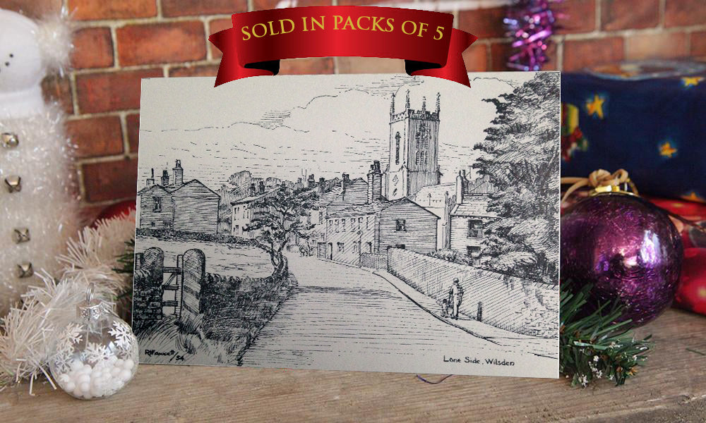 Wilsden Laneside Wilsden Greeting Card