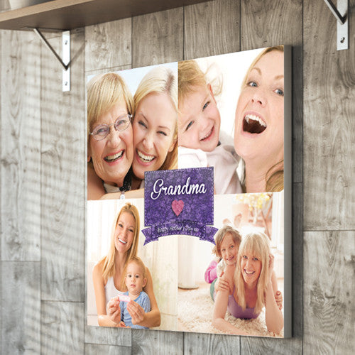 Mother's Day canvas gift mum mother grandma nan images