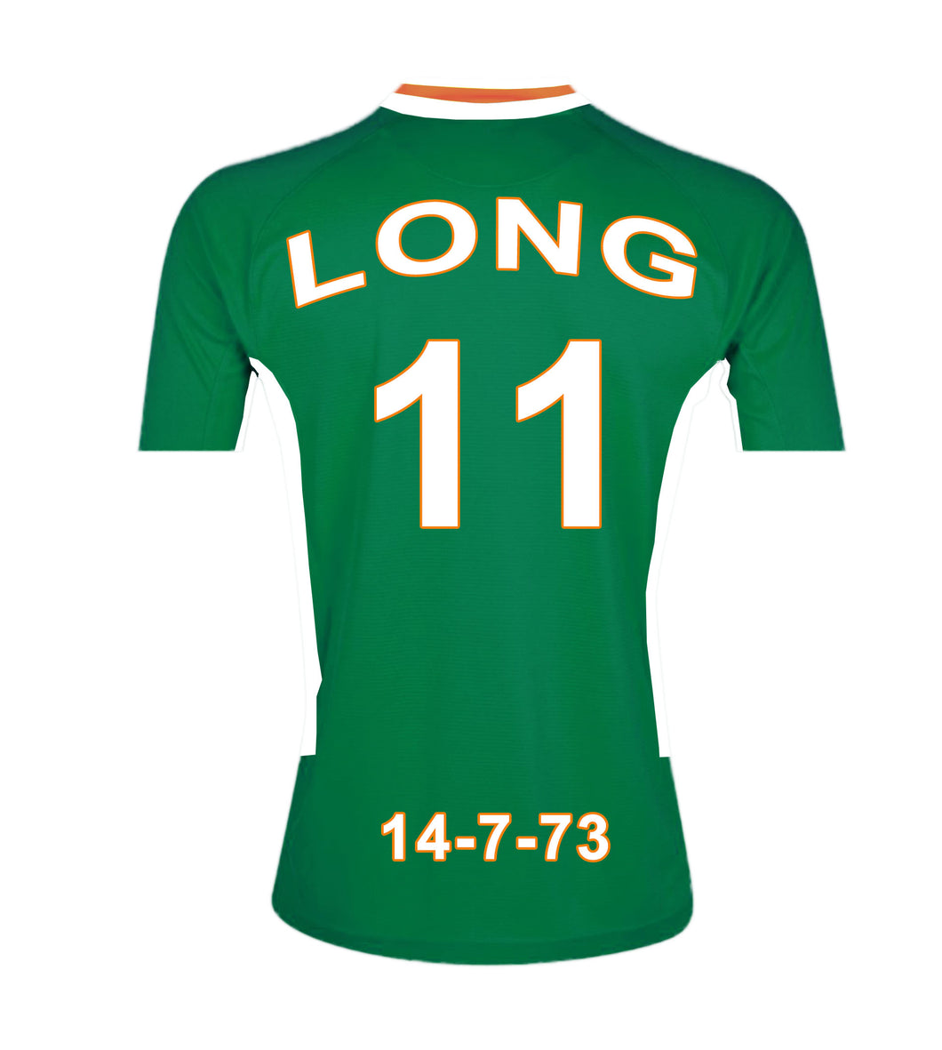 Republic of Ireland National Football Team Personalised Football Shirt Canvas