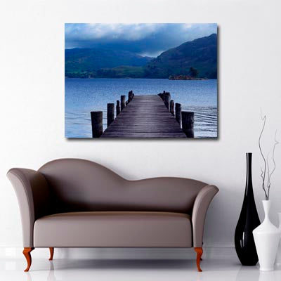 tranquillity lake boardwalk peaceful