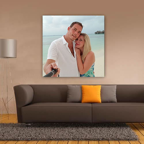 Valentine's Photo Canvas Upload - Square