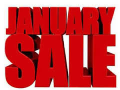 January Sale 70% off