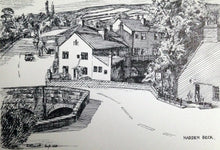 Load image into Gallery viewer, Christmas Card, Wilsden, Landscape Card, Sketch, R Fawcett
