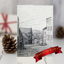 Load image into Gallery viewer, Christmas Card, Portrait Design, Wilsden, R Fawcett 
