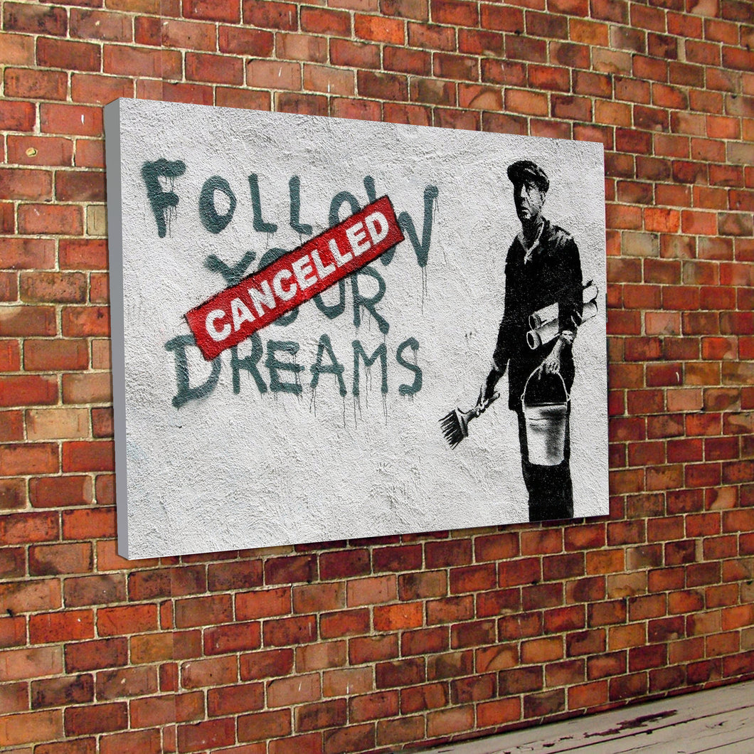 Banksy Dreams Canvas