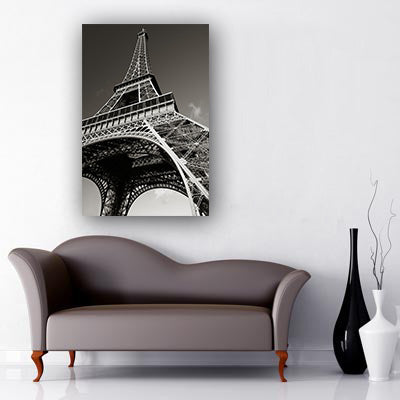 Eiffel Tower Black and White Paris