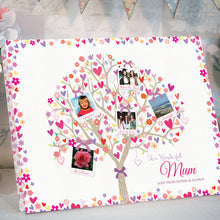 Load image into Gallery viewer, Mother&#39;s Day Canvas gift images heart
