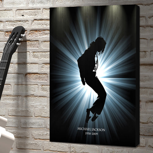 Michael Jackson pose canvas tribute