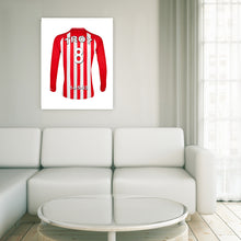 Load image into Gallery viewer, Southampton Personalised Football Shirt Canvas
