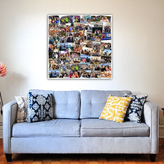 Square Montage Collage photo upload