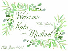 Load image into Gallery viewer, Wedding Welcome Sign - Fauna
