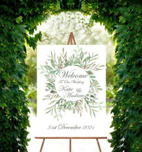 Load image into Gallery viewer, Wedding Welcome Sign - Flora
