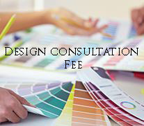 design consualtation fee for create your own aisle runner