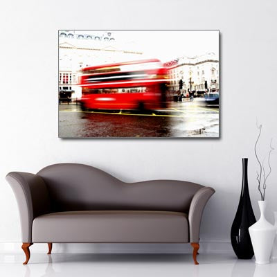 London Red Bus iconic image UK
